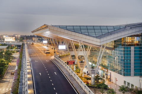 Có gì trong nhà ga sân bay Đà Nẵng đạt tiêu chuẩn 5 sao của Skytrax?- Ảnh 5. Nhà ga quốc tế sân bay Đà Nẵng - Ảnh: XUÂN KIỀU