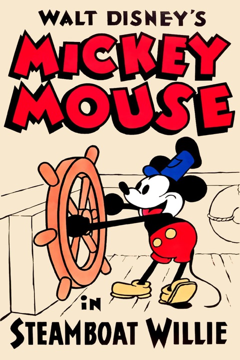 Poster phim Steamboat Willie. Poster phim Steamboat Willie.