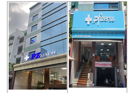 Cơ sở thẩm mỹ nhiều lần thay tên đổi chủ, đối phó cơ quan chức năng- Ảnh 1. Cơ sở thẩm mỹ tại quận 3 liên tục thay tên đổi họ đối phó cơ quan chức năng - Ảnh: Thanh tra Sở Y tế cung cấp