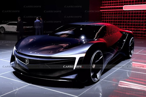 Sắp có siêu xe điện Honda NSX mới, hồi sinh mẫu huyền thoại- Ảnh 1. NSX vẫn là dòng xe được các fan hâm mộ xe thể thao Honda đón đợi trở lại nhiều nhất, sau khi ngừng sản xuất vào 2022 - Ảnh: Carscoops