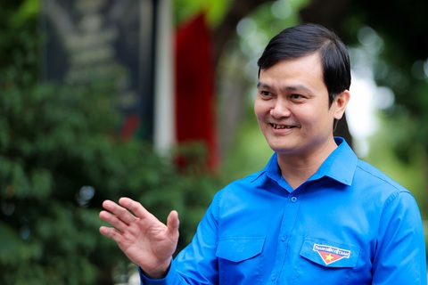 Rực sáng ngọn lửa tình nguyện trong trái tim thanh niên- Ảnh 1. Anh Bùi Quang Huy - bí thư thứ nhất Trung ương Đoàn - Ảnh: NGUYỄN KHÁNH
