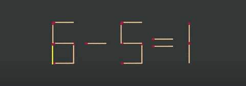 Thử tài IQ: Di chuyển một que diêm để 9-5=2+7 thành phép tính đúng- Ảnh 6.