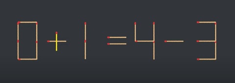 Thử tài IQ: Di chuyển một que diêm để 7+1=-8 thành phép tính đúng- Ảnh 4.