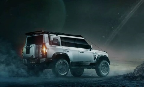SUV Trung Quốc Jetour Traveller thiết kế như Land Rover- Ảnh 2. Phiên bản giới hạn Stargazer bổ sung hàng loạt trang bị off-road mới cho Jetour Traveller càng khiến xe giống nguyên bản tới từ Anh Quốc hơn - Ảnh: Jetour