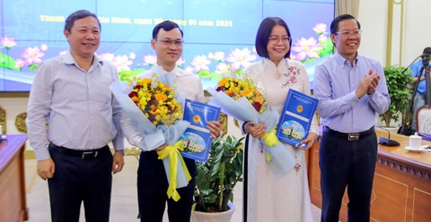 TP.HCM ra mắt Trung tâm Chuyển đổi số- Ảnh 2. UBND TP.HCM tổ chức lễ ra mắt Trung tâm Chuyển đổi số TP - Ảnh: THẢO LÊ