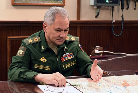 Bộ trưởng Quốc phòng Nga Sergei Shoigu - Ảnh: REUTERS Bộ trưởng Quốc phòng Nga Sergei Shoigu - Ảnh: REUTERS
