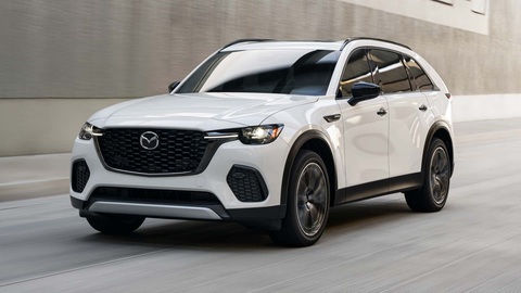Mazda CX-70 ra mắt: Thiết kế, trang bị gần như bê nguyên từ CX-90- Ảnh 5. Mazda CX-70 ra mắt: Thiết kế, trang bị gần như bê nguyên từ CX-90- Ảnh 5.