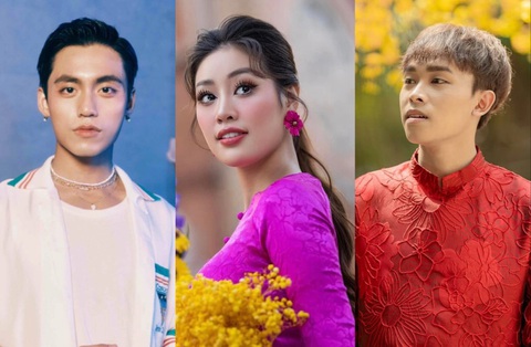 Từ trái qua: MONO, Khánh Vân, Hồ Văn Cường - Ảnh: Facebook nghệ sĩ Từ trái qua: MONO, Khánh Vân, Hồ Văn Cường - Ảnh: Facebook nghệ sĩ