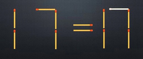 Thử tài IQ: Di chuyển một que diêm để 1-3=2 thành phép tính đúng- Ảnh 6.