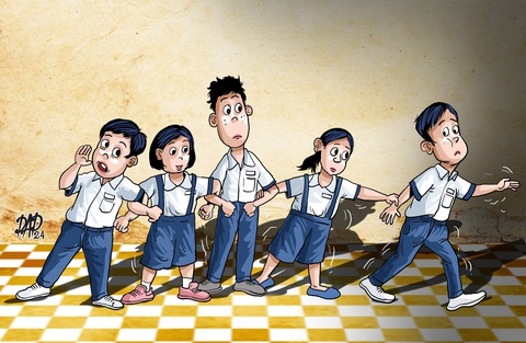 Kế 'rung cây dọa khỉ' của học sinh lớp 6- Ảnh 1. Kế 'rung cây dọa khỉ' của học sinh lớp 6- Ảnh 1.
