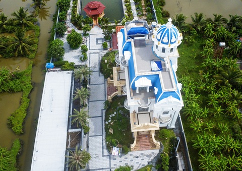 'Quay xe' với biệt thự trái phép- Ảnh 1. Căn biệt thự của ông Tập được giới thiệu là đẹp nhất Cà Mau - Ảnh: THANH HUYỀN