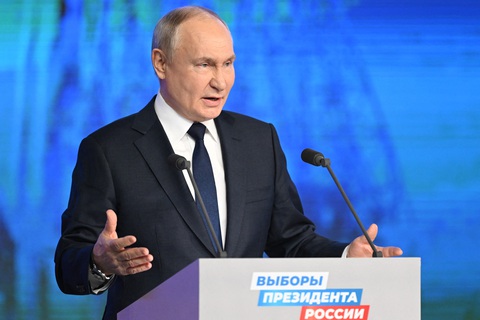 Tổng thống Nga Vladimir Putin - Ảnh: AFP Tổng thống Nga Vladimir Putin - Ảnh: AFP