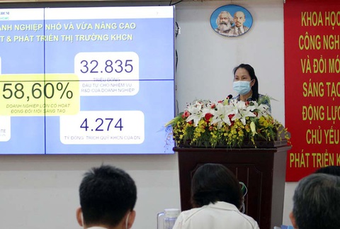 Phó giám đốc Sở Khoa học và Công nghệ TP.HCM thôi việc- Ảnh 1. Bà Chu Vân Hải - nguyên giám đốc Sở Khoa học và Công nghệ TP.HCM - Ảnh: V.K.