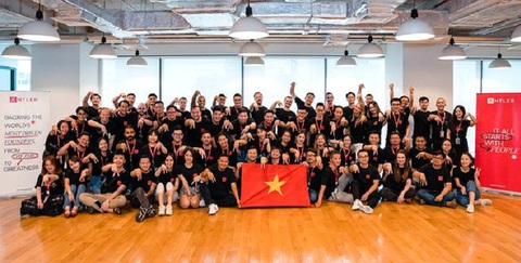 Đội ngũ các nhà sáng lập Start-up thăm văn phòng Antler tại Việt Nam - Ảnh: HUỲNH MAI Đội ngũ các nhà sáng lập start-up thăm văn phòng Antler tại Việt Nam - Ảnh: HUỲNH MAI