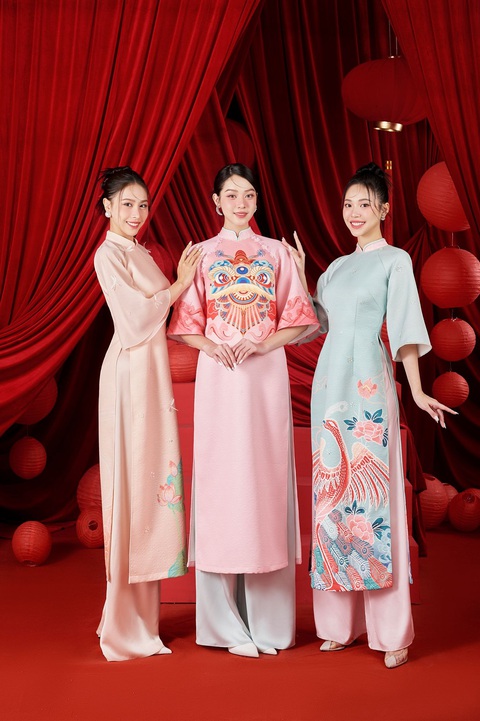 Top 3 Hoa hậu Việt Nam 2022 trong thiết kế của Lê Ngọc Lâm - Ảnh: NVCC Top 3 Hoa hậu Việt Nam 2022 trong thiết kế của Lê Ngọc Lâm - Ảnh: NVCC
