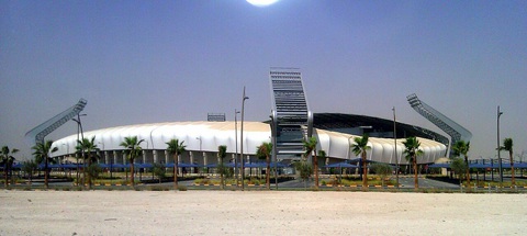 Chiêm ngưỡng 9 sân vận động tại Qatar, nơi diễn ra Asian Cup 2023- Ảnh 5. Sân Abdulla bin Khalifa sức chứa 10.000 người, tổ chức trận Việt Nam - Indonesia ngày 19-1 - Ảnh: Getty