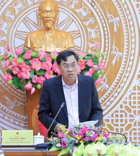 Ông Võ Ngọc Hiệp được phân công điều hành UBND tỉnh Lâm Đồng- Ảnh 1. Ông Võ Ngọc Hiệp, phó chủ tịch UBND tỉnh Lâm Đồng - Ảnh: M.V