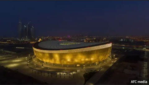 Chiêm ngưỡng 9 sân vận động tại Qatar, nơi diễn ra Asian Cup 2023- Ảnh 1. Sân Lusail sẽ tổ chức trận chung kết Asian Cup 2023 - Ảnh: AFC
