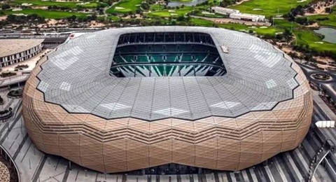 Chiêm ngưỡng 9 sân vận động tại Qatar, nơi diễn ra Asian Cup 2023- Ảnh 4. Sân Education City có sức chứa 44.667 người, diễn ra trận Iraq - Nhật ngày 19-1 - Ảnh: FIFA