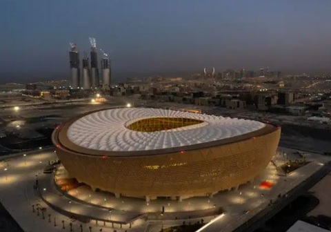 Chiêm ngưỡng 9 sân vận động tại Qatar, nơi diễn ra Asian Cup 2023- Ảnh 10. Sân Lusail có sức chứa 88.966 người, nơi diễn ra trận khai mạc và chung kết Asian Cup 2023. Được xây dựng từ năm 2017 đến năm 2021 mới mở cửa thi đấu. Đây cũng là nơi từng tổ chức trận chung kết World Cup 2022 giữa Argentina với Pháp ngày 18-12-2022 - Ảnh: Reuters