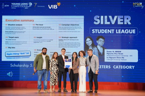 VIB đồng hành Giải thưởng Sách Quốc gia- Ảnh 2. VIB đồng hành nhiều năm với Vietnam Young Lions.