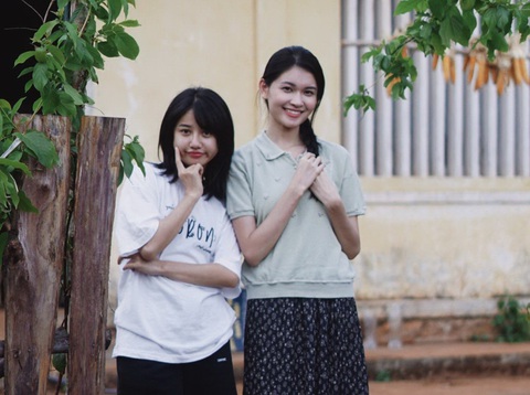 Thùy Dung (phải) và Trịnh Thảo trong phim Ước mình cùng bay - Ảnh: ĐPCC Thùy Dung (phải) và Trịnh Thảo trong phim Ước mình cùng bay - Ảnh: ĐPCC