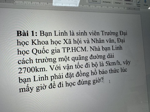 Ảnh vui 5-1: Bài toán hài hước đánh đố ngàn dân mạng- Ảnh 1. Bạn Linh sẽ phải đi học từ lúc mới biết đi đến lúc lấy chồng thì "đúng giờ" đến trường!