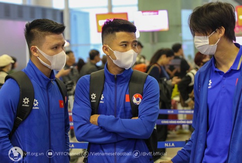 Đội tuyển Việt Nam lên đường sang Qatar dự Asian Cup 2023- Ảnh 7. Quang Hải (bìa trái) có kỳ Asian Cup thứ 2 trong sự nghiệp - Ảnh: VFF