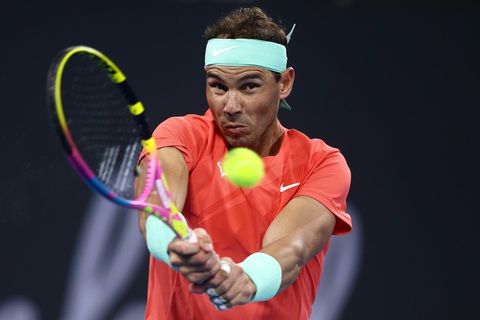 Tin tức thể thao sáng 5-1: Barcelona thắng chật vật, Nadal thắng ấn tượng- Ảnh 3. Rafael Nadal tiếp tục gây ấn tượng từ khi trở lại - Ảnh: GETTY