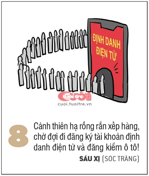 10 điều ấn tượng nhất về năm 2023- Ảnh 8. Rồng rắn xếp hàng, chờ đợi đi đăng ký, đăng kiểm