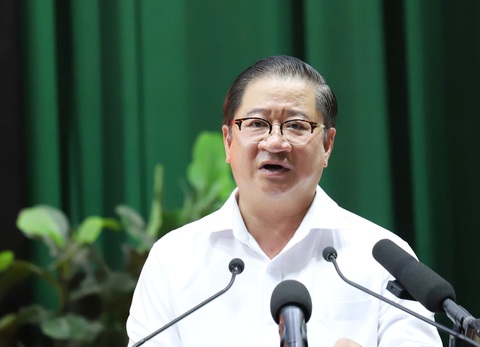Chủ tịch UBND TP Cần Thơ giao quyền cưỡng chế cho ba phó chủ tịch- Ảnh 1. Ông Trần Việt Trường - chủ tịch UBND TP Cần Thơ - Ảnh: CHÍ QUỐC
