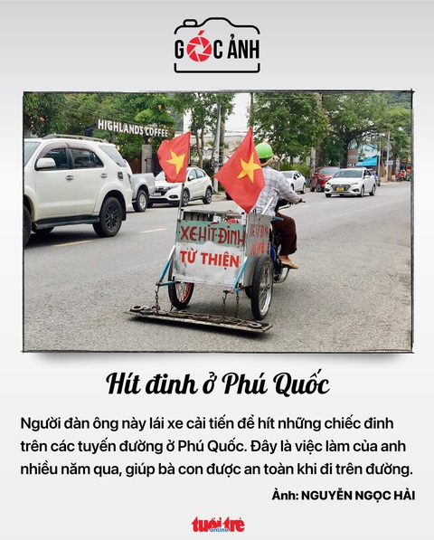 Hít đinh ở Phú Quốc - Ảnh: NGUYỄN NGỌC HẢI Hít đinh ở Phú Quốc - Ảnh: NGUYỄN NGỌC HẢI