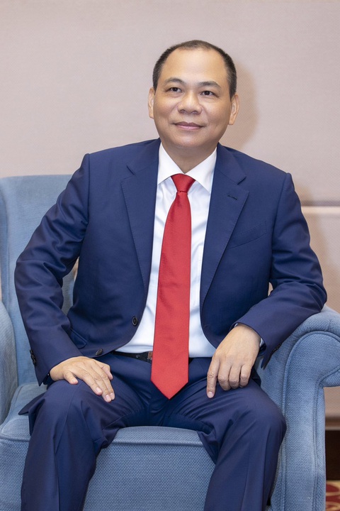 Tỉ phú Phạm Nhật Vượng làm tổng giám đốc VinFast- Ảnh 1. Ông Phạm Nhật Vượng làm tổng giám đốc VinFast - Ảnh: Vingroup