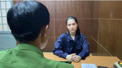 Ngọc Trinh mong được pháp luật khoan hồng- Ảnh 1. Ngọc Trinh bị khởi tố, bắt tạm giam - Ảnh: Công an cung cấp