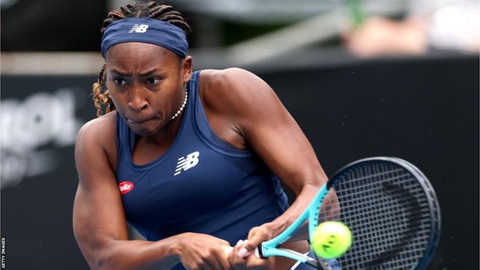 Tin tức thể thao sáng 7-1: Tottenham mượn Timo Werner 6 tháng; Coco Gauff vào chung kết- Ảnh 2. Coco Gauff gặp Elina Svitolina ở chung kết Auckland Classic - Ảnh: GETTY