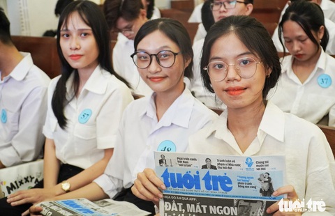 Dành tiền phúng điếu cha trao quỹ học bổng Tiếp sức đến trường hơn 1 tỉ đồng- Ảnh 1. Quỹ học bổng Tiếp sức đến trường đã hỗ trợ cho hơn 23.395 tân sinh viên - Ảnh: TRẦN HOÀI