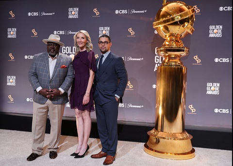 Lễ công bố đề cử Quả cầu vàng 2024 tại Beverly Hills, California, Mỹ, ngày 11-12-2023 - Ảnh: REUTERS Lễ công bố đề cử Quả cầu vàng 2024 tại Beverly Hills, California, Mỹ, ngày 11-12-2023 - Ảnh: REUTERS