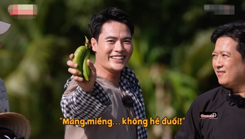 Võ Tấn Phát, Huỳnh Lập tham gia 2 ngày 1 đêm 'bằng cả tính mạng'- Ảnh 3. Võ Tấn Phát tung miếng hài cực duyên