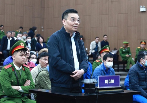 Ông Chu Ngọc Anh: Những ngày bị tạm giam rất ân hận, không còn gì biện minh- Ảnh 2. Bị cáo Chu Ngọc Anh - Ảnh: GIANG LONG
