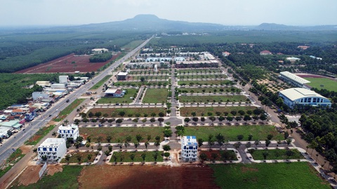 Dự án khu dân cư đô thị Dầu Giây: Vừa điều chỉnh dự án, vừa làm rõ trách nhiệm - Ảnh 1. Một góc khu dân cư đô thị Dầu Giây tại huyện Thống Nhất, Đồng Nai - Ảnh: A LỘC