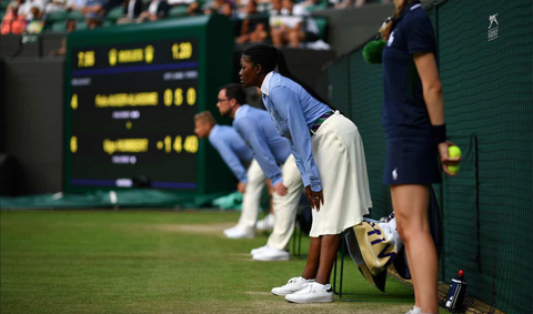 Wimbledon sẽ lần đầu tiên bỏ trọng tài biên sau 147 năm - Ảnh 1.