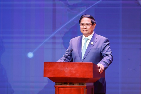 Thủ tướng Phạm Minh Chính mong muốn Việt Nam, Lào, Campuchia nâng tầm gắn kết kinh tế - Ảnh 1.