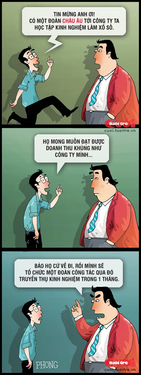 Bất ngờ đoàn châu Âu qua học tập kinh nghiệm làm vé số - Ảnh 1.