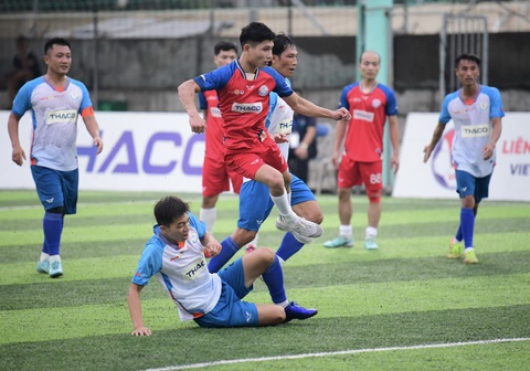 Xác định 6 đội vượt qua vòng bảng Giải bóng đá Công nhân, Viên chức Việt Nam 2024 - Ảnh 5.
