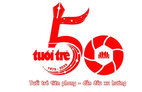Một số thiết kế logo, ý tưởng slogan kỷ niệm 50 năm thành lập báo Tuổi Trẻ do bạn đọc gửi dự thi - Ảnh 3. Một số thiết kế logo, ý tưởng slogan kỷ niệm 50 năm thành lập báo Tuổi Trẻ do bạn đọc gửi dự thi - Ảnh 3.