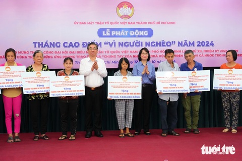 Tháng cao điểm vì người nghèo, TP.HCM hưởng ứng