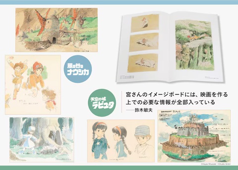 Studio Ghibli hé lộ bản vẽ tay đầu tiên của Totoro và Nausicaä - Ảnh 3.