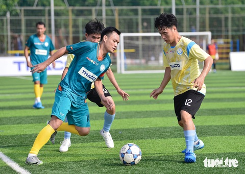 Công đoàn Nghệ An và Công đoàn Quảng Nam vào chung kết - Ảnh 1.