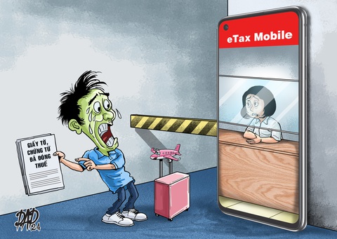 Xem eTax Mobile, ngã ngửa vì nợ thuế - Ảnh 1. Xem eTax Mobile, ngã ngửa vì nợ thuế - Ảnh 1.