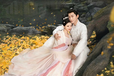 'Người tình màn ảnh' của Tiêu Chiến bén duyên với Trương Vãn Ý - Ảnh 2. 'Người tình màn ảnh' của Tiêu Chiến bén duyên cùng Trương Vãn Ý - Ảnh 1.